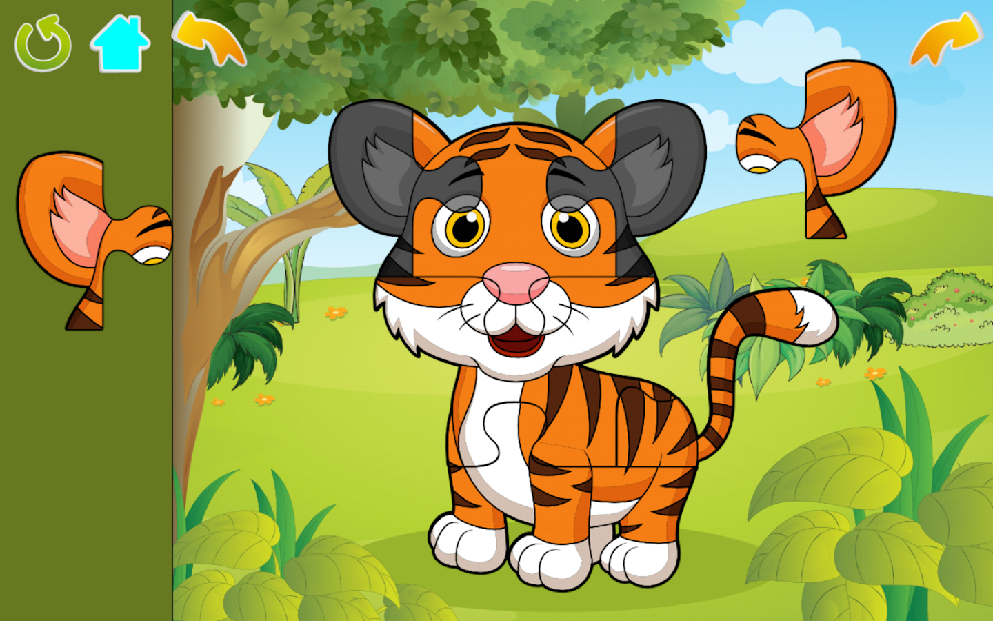 kids puzzle animals jigsaw android apps on google play