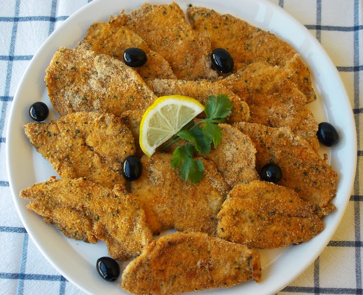 Baked Breaded Chicken Steaks Chicken With Bread Crumbs Recipe Yummly