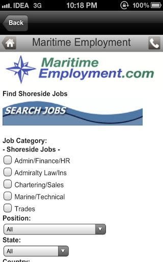 Maritime Job Search