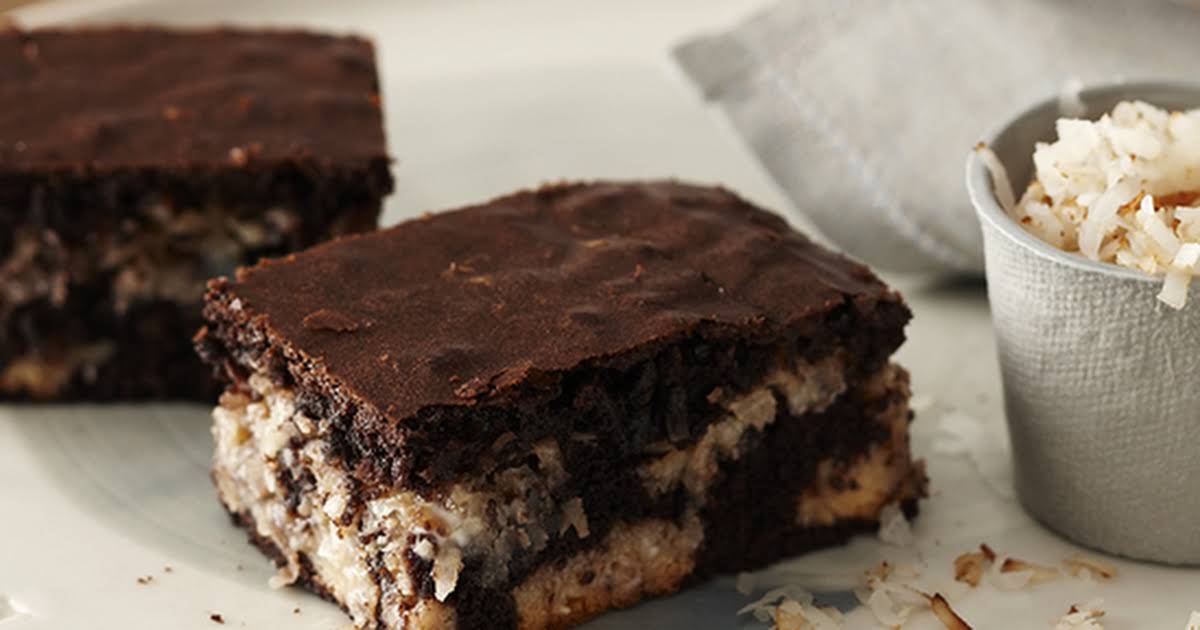 Coconut Chocolate Bars with Condensed Milk Recipes Yummly