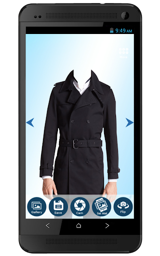 Trench Coat Photo Suit For Men