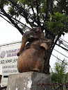War Elephant Statue