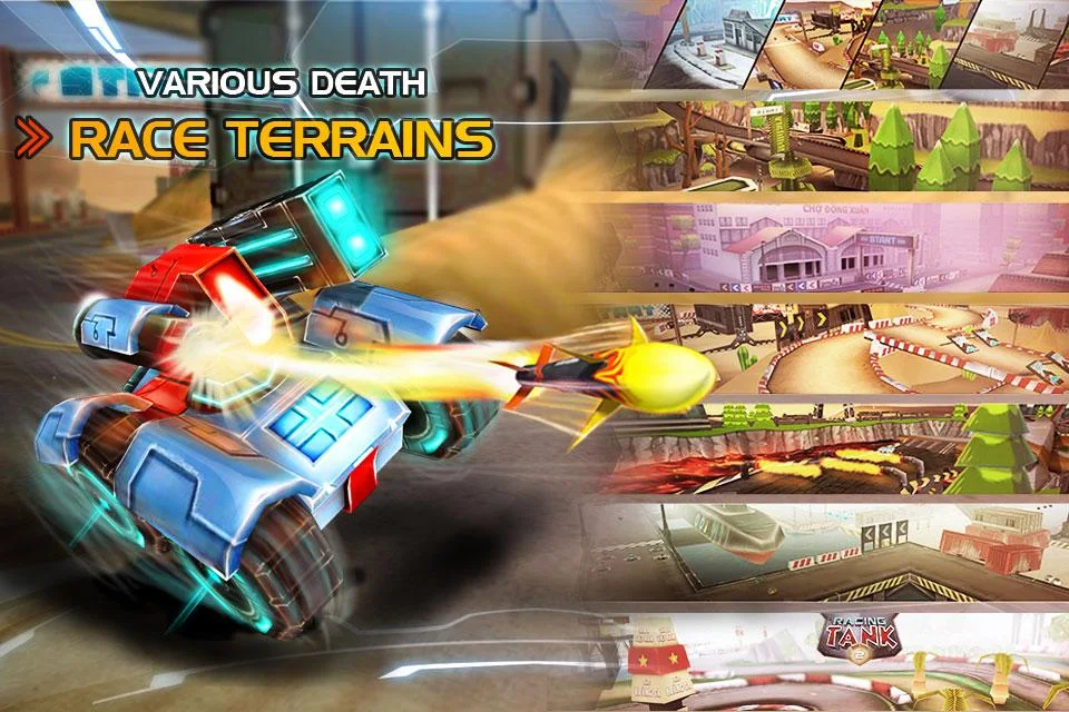 Racing Tank 2 - screenshot