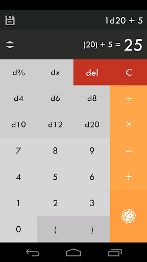 d20 Calculator
