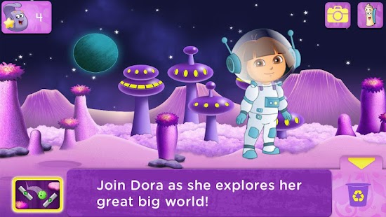 Free Dora Space Games