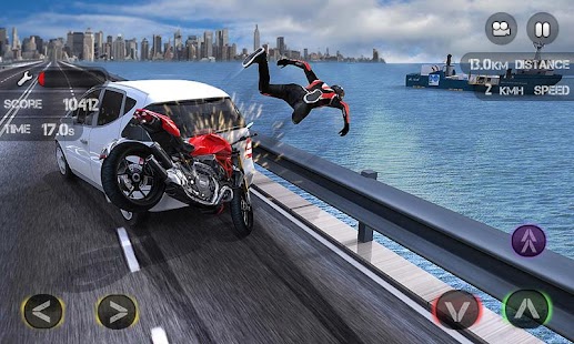 Race the Traffic Moto FULL  