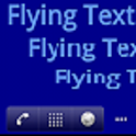 Flying Text Live Wallpaper logo