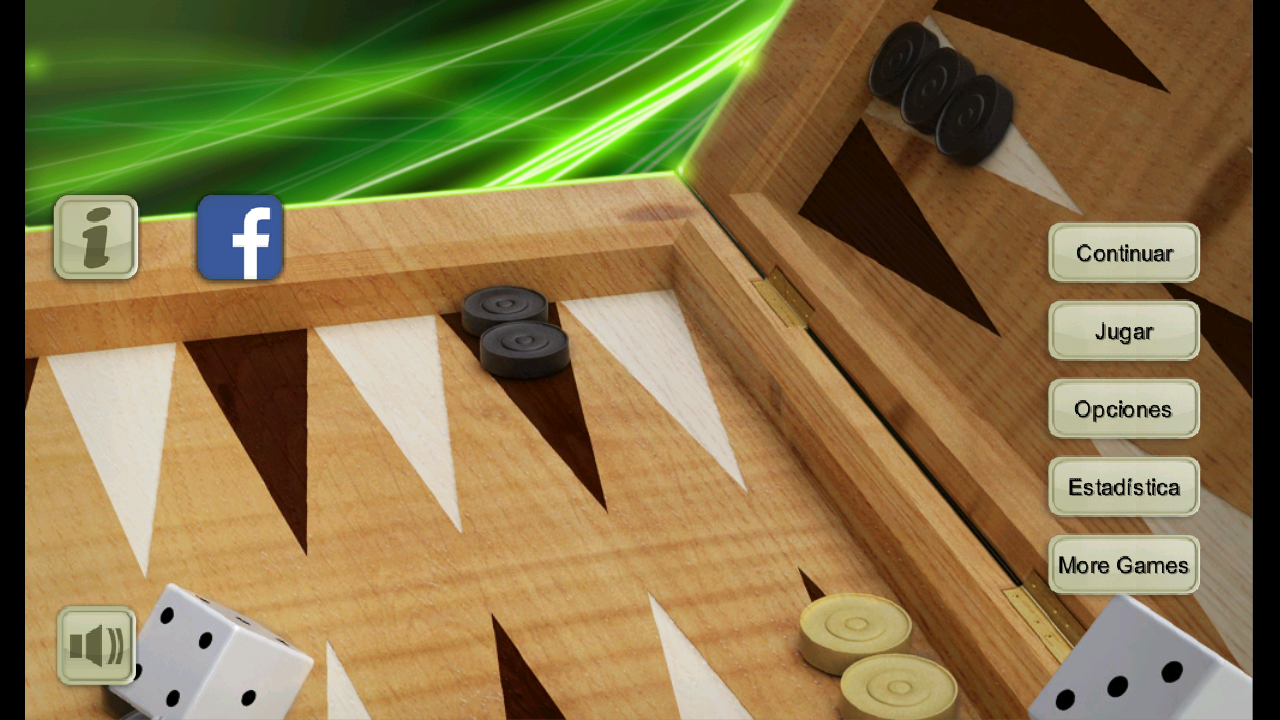 Android application Backgammon - The Board Game screenshort