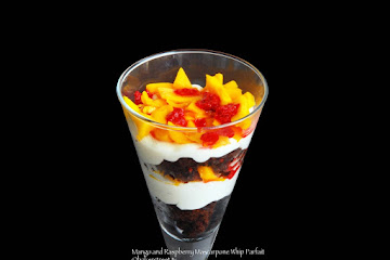 Mascarpone Mousse with Roasted Strawberries