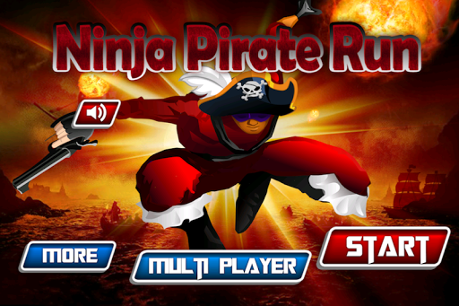 Ninja Pirate Treasure Run - HD