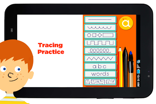 Android application Tracing For Kids screenshort