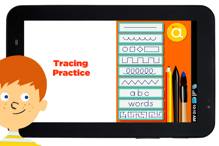 Tracing For Kids Screen 1