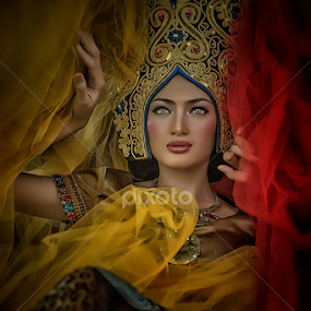 Apsara अप्सरा #2 by Sulfhian Sultiamiharja - People Portraits of Women