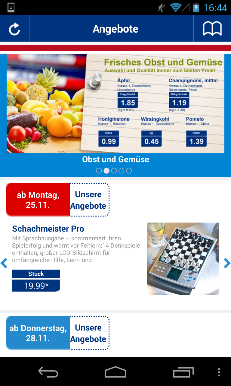 Android application ALDI Nord Angebote & Sortiment screenshort
