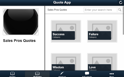 【免費書籍App】Sales Pros Quotes-APP點子