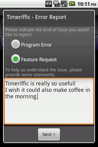Timeriffic Android