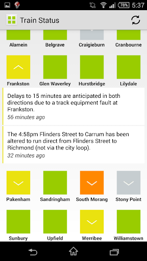 【免費交通運輸App】Melbourne Train Status-APP點子