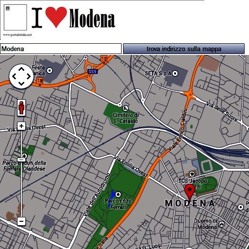 Modena map