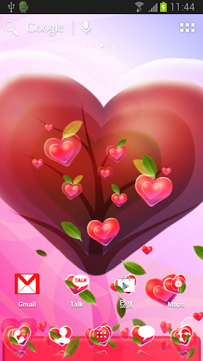 Valentine Heart Theme for ADW