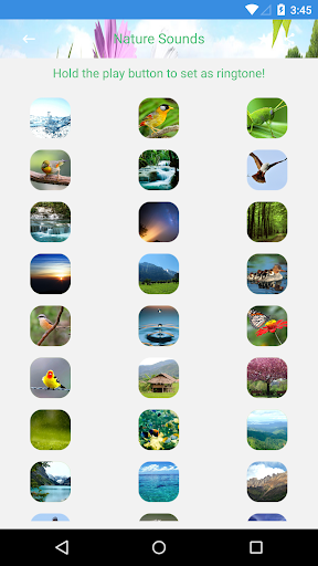 Natural Sounds and Ringtones