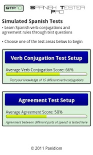 Spanish Tester Pro Screenshots 0