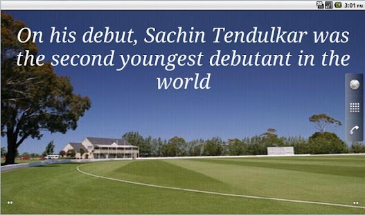 Sachin Facts Live Wallpaper