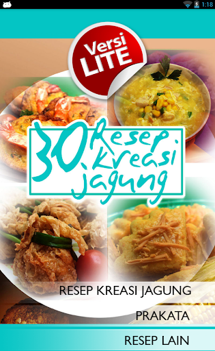 30 Resep Kreasi Jagung Lite