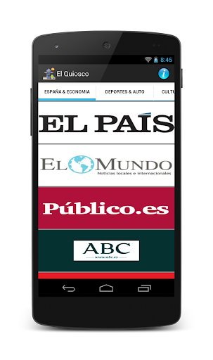 Noticias España - El Quiosco