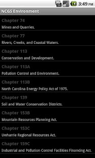 Lastest NC General Statutes - Envir APK for PC