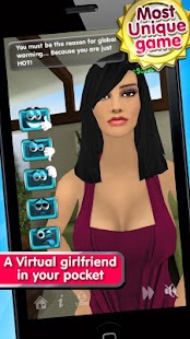 My Virtual Girlfriend Free v2.0 Apk Unlimited Money Coins Unlocked All Level Girls