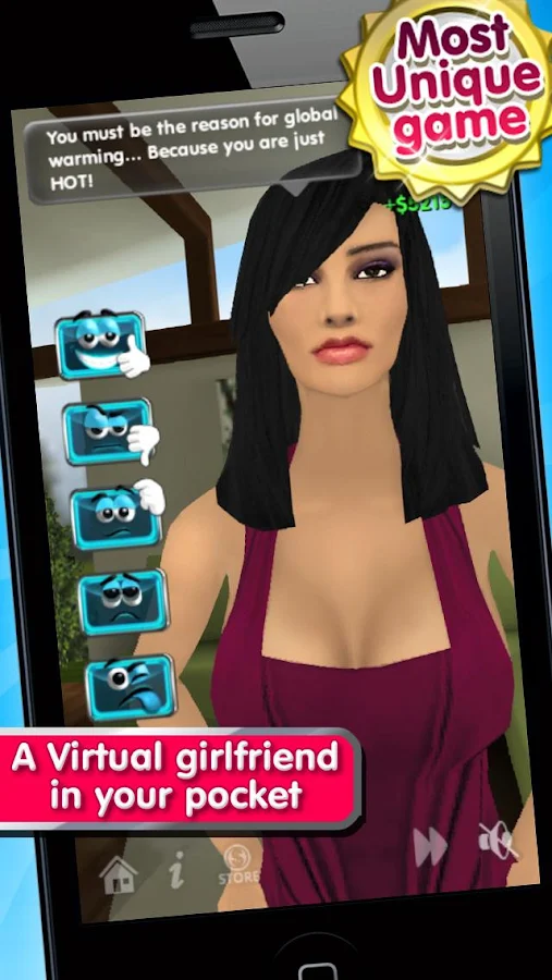 My Virtual Girlfriend Free - screenshot