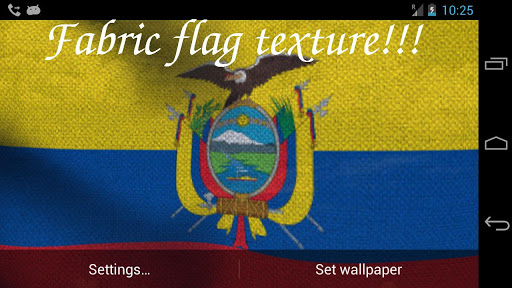 【免費個人化App】3D Ecuador Flag LWP +-APP點子