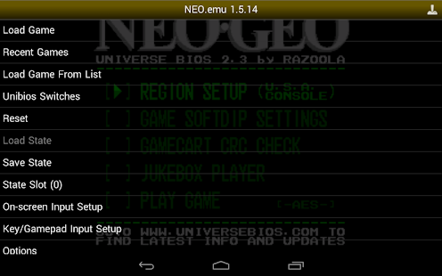 NEO.emu - screenshot thumbnail