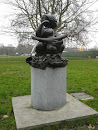 Woman and Baby Statue