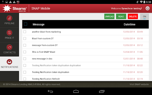 Stearns SNAP Mobile Screenshots 7
