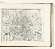 Plattegrond van Parijs, 1726
