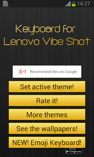 Keyboard for Lenovo Vibe Shot