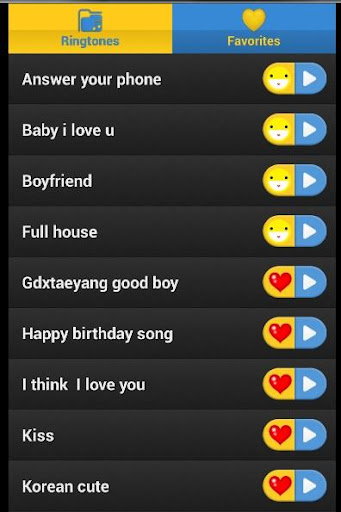 Korean ringtones free
