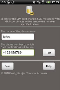 SIM Card Change Notifier
