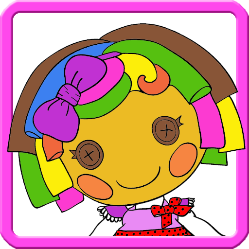 Coloring Book Dolls For Kids LOGO-APP點子