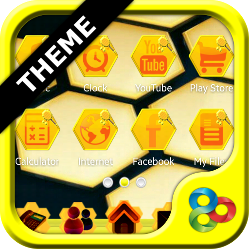 Bee GO Launcher EX Theme LOGO-APP點子