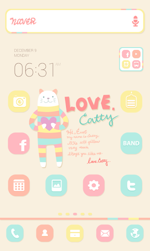 【免費個人化App】LoveCatty dodol launcher theme-APP點子