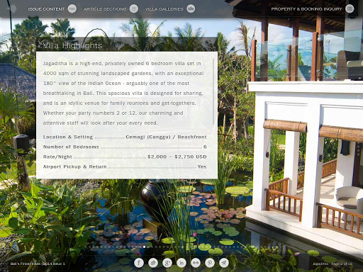 免費下載旅遊APP|Bali's Finest Villas HD - 1 app開箱文|APP開箱王