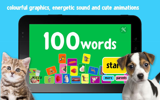 100 words for Babies Toddler