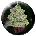 Crochet Tree and Wreath logo