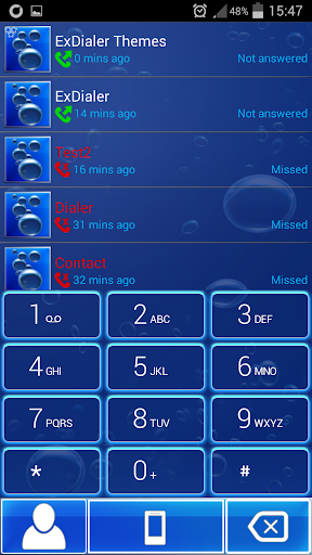 ExDialer 블루 HD