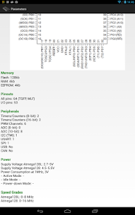 AVR Atmega Database - screenshot thumbnail