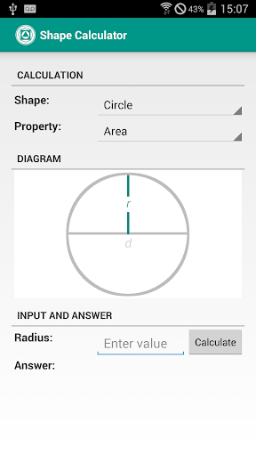 Shape Calculator