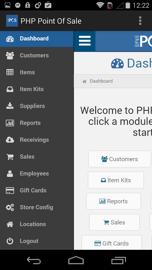 PHP Point Of Sale Android Apps on Google Play