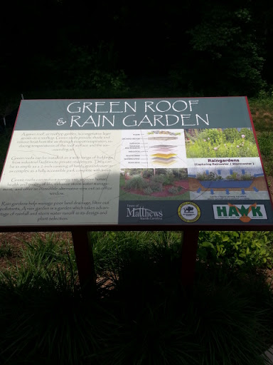 Green Roof and Rain Garden